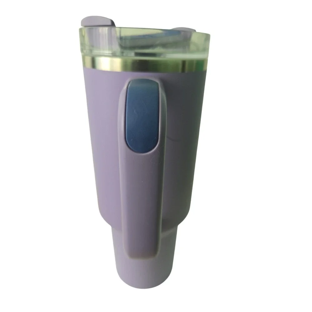 Stanley‎ 40oz Quencher Tumbler Lavender Ice Purple Handle Straw Lid Travel Cup - Picture 6 of 14